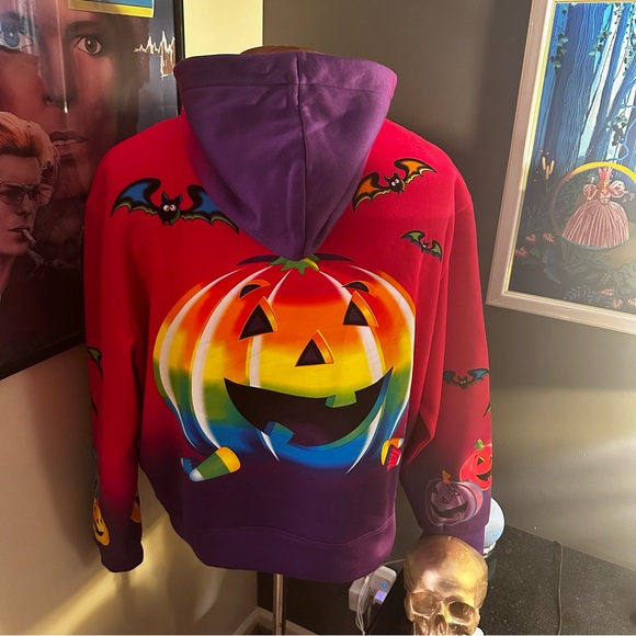 Lisa Frank “Lisa Freak” Halloween collection hoodie - Picture 2 of 5